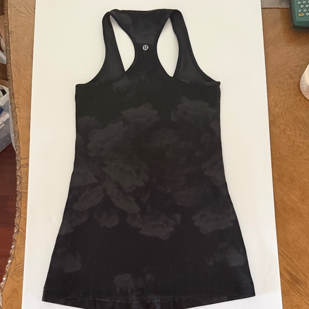 Lululemon Athletica Black Racerback Tank Top Workout Pickleball Yoga